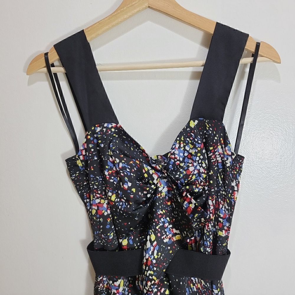 NWOT BCBGeneration Silky Abstract Dress - Picture 2 of 16